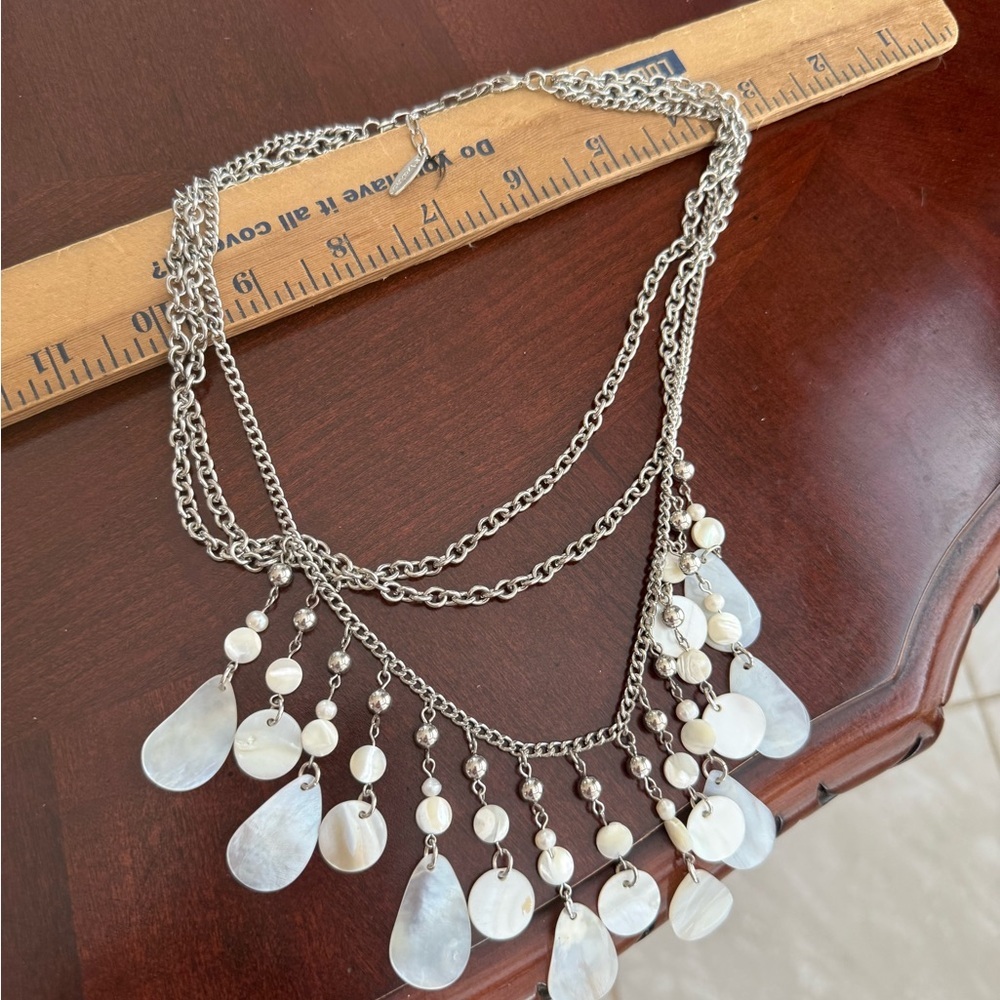 NYGard Silver Tone Necklace - Picture 1 of 2